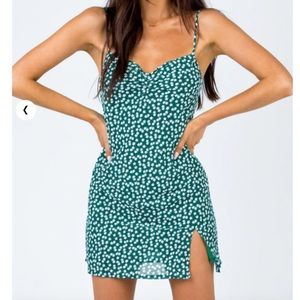 Green Mini Dress
